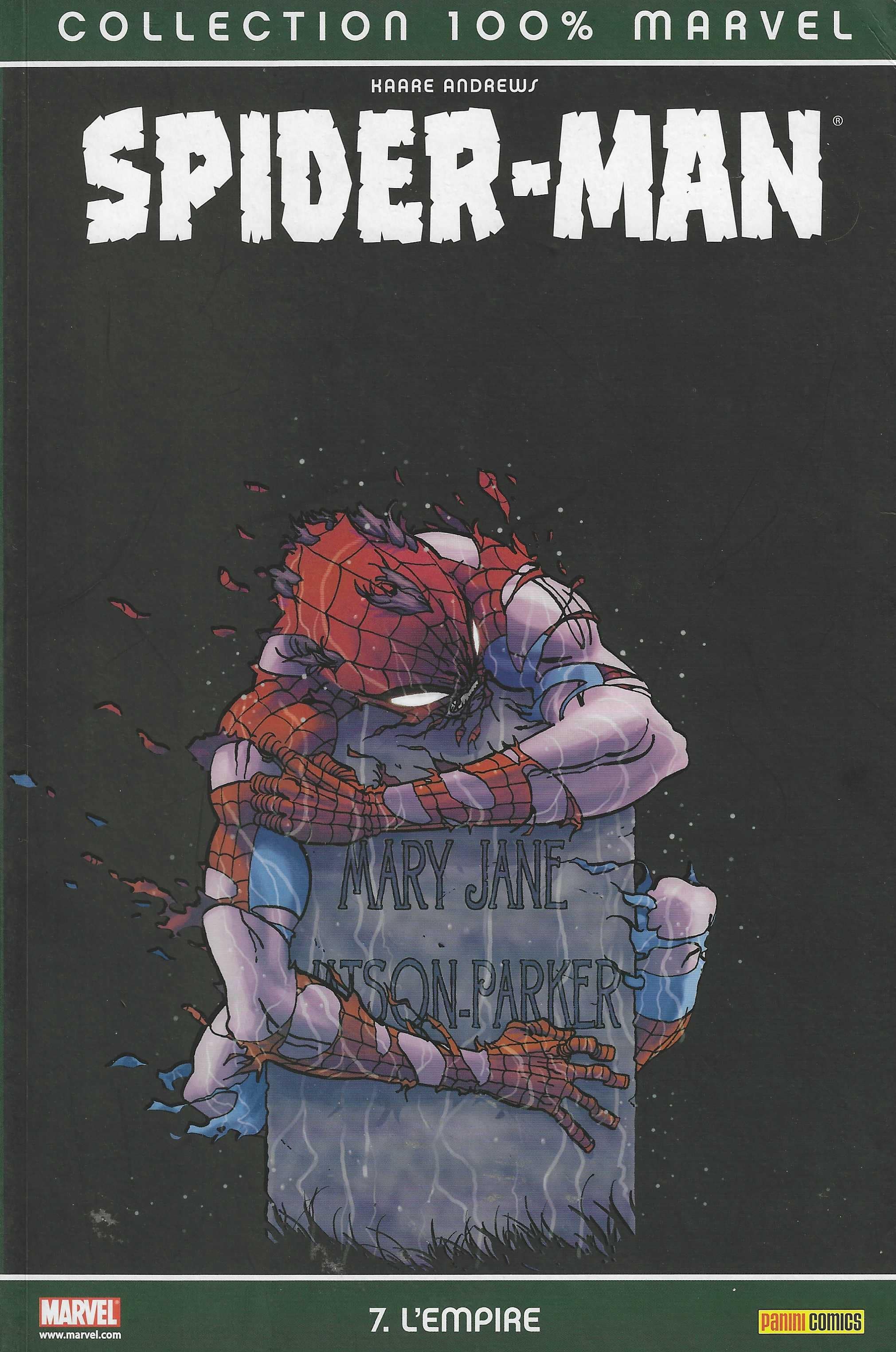Couverture Spider-Man - 100% Marvel Tome 7 : L&#039;Empire