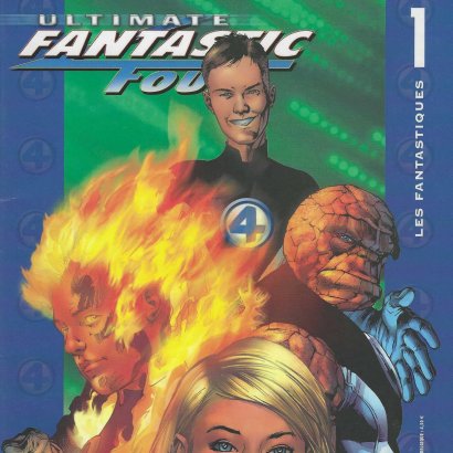 Image représentant la fiche encyclopédique Ultimate Fantastic Four #1